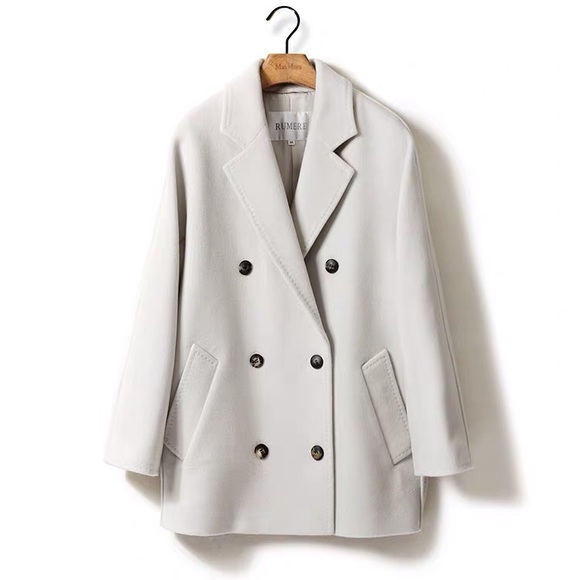 ๐ฎ 90% Wool 10% Cashmere Coat (38) - Picture 9 of 12